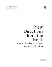 New Directions from the Field PDF Version