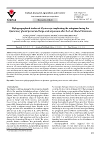 Phylogeographical Studies of Glycine Soja: Implicating the Refugium During the Quaternary Glacial Period and Large-Scale Expansion After the Last Glacial Maximum