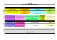 Study Plan for the International Masters Programme in Geophysics
