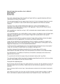 Why Did Tengku Goh Name Musa, Gani in Affidavit? Malaysiakini.Com March 15,2012 by Hafiz Yatim