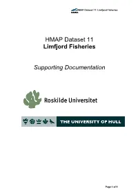 HMAP Dataset 11 Limfjord Fisheries Supporting Documentation