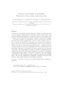 Vibration Serviceability of Footbridges: Evaluation of the Current Codes of Practice