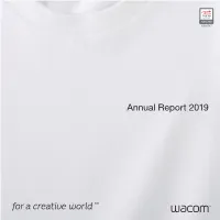 Annual Report 2019 to Our Shareholders
