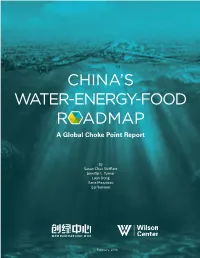 China's Water-Energy-Food R Admap