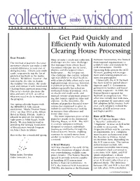 Get Paid Quickly and Efficiently with Automated Clearing House