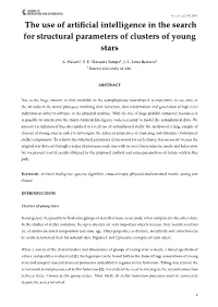 The Use of Artificial Intelligence in the Search for Structural Parameters Of