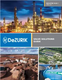 Valve Solutions Guide