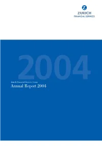 Annual Report 2004 ¦ Zurich Financial Services Group