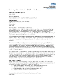 Statement of Purpose July 2020