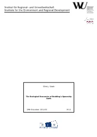 The Ecological Economics of Boulding's Spaceship Earth