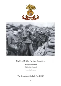 Hulluch Seminar Running Order of Events