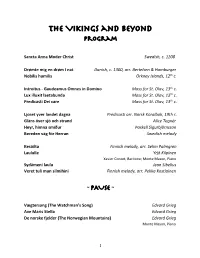 The Vikings and Beyond