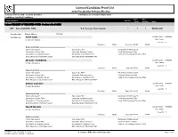 Contest/Candidate Proof List: 2016