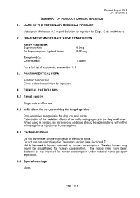 Summary of Product Characteristics