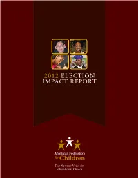 2012 Election Impact Report