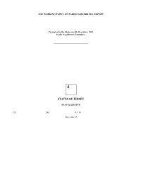 The Working Party on Parish Assemblies: Report