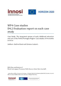 WP4 Case Studies D4.2 Evaluation Report on Each Case Study