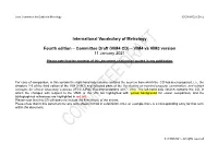 Committee Draft (VIM4 CD) – VIM4 Vs VIM3 Version 11 January 2021