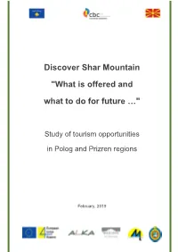 Discover Shar Mountain "What Is Offered and What to Do for Future …"