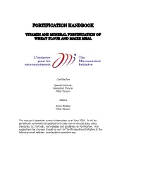 Fortification Handbook
