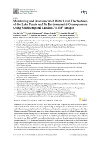 Monitoring and Assessment of Water Level Fluctuations of the Lake Urmia and Its Environmental Consequences Using Multitemporal Landsat 7 ETM+ Images