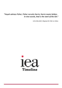 Timeline Apr/May 1945 Antony Fisher Reads a Summary of F.A
