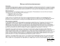 What You Need to Know About Pronouns