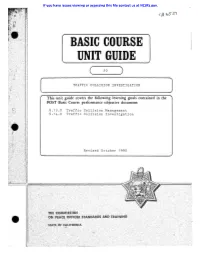 Basic Course Unit Guide (__ 50 )