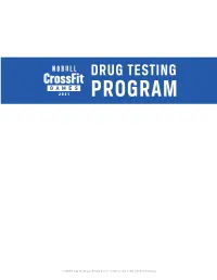 Drug Testing Program
