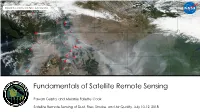 Fundamentals of Satellite Remote Sensing