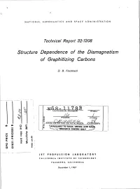 Structure Dependence of the Diamagnetism of Graphitizing Carbons