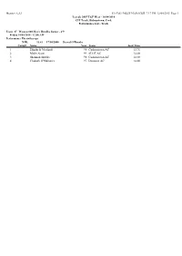 Track Entries