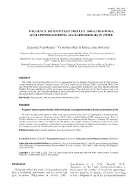 Chilopoda, Scolopendromorpha, Scolopendridae) in Chile