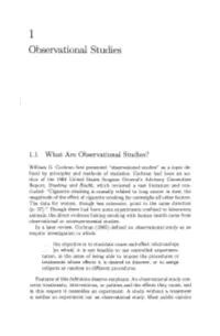 Observational Studies