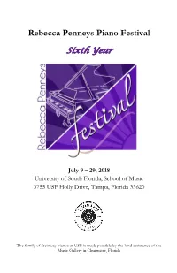 2018 Program Booklet