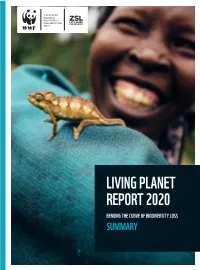 Living Planet Report 2020 Bending the Curve of Biodiversity Loss Summary