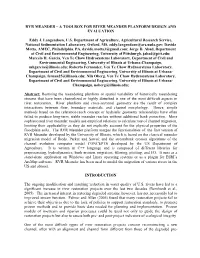 Rvr Meander – a Toolbox for River Meander Planform Design and Evaluation