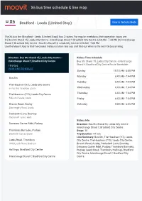 X6 Bus Time Schedule & Line Route