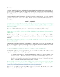 Author's Response