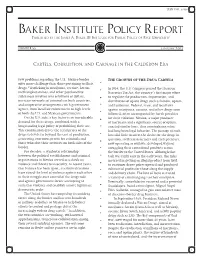 Baker Institute Policy Report Published by the James A