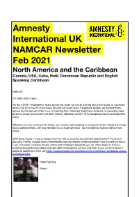 Feb 2021 Newsletter