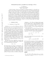 Minkowski Spacetime and QED from Ontology of Time