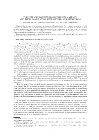 Toeplitz and Toeplitz-Block-Toeplitz Matrices and Their Correlation with Syzygies of Polynomials