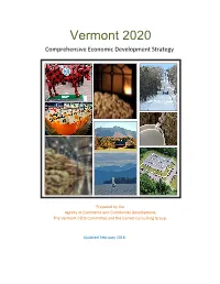Comprehensive Economic Development Strategy (CEDS) Was Born of That Effort