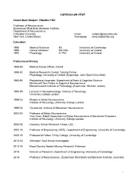 CURRICULUM VITAE Daniel Mark