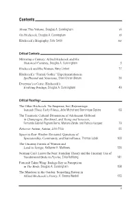 Table of Contents