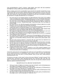 Compulsory Purchase Order 2020