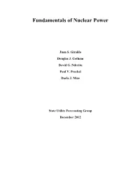 Fundamentals of Nuclear Power