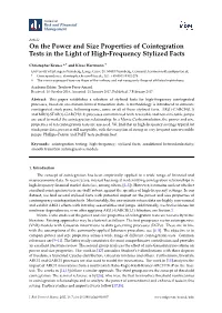 On the Power and Size Properties of Cointegration Tests in the Light of High-Frequency Stylized Facts