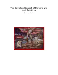 The Complete Netbook of Demons and Their Relatives